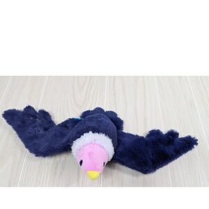 BarkBox Dog Toy Large Blue Salvadore Vulture Plush Squeaker Bird Bark Shop